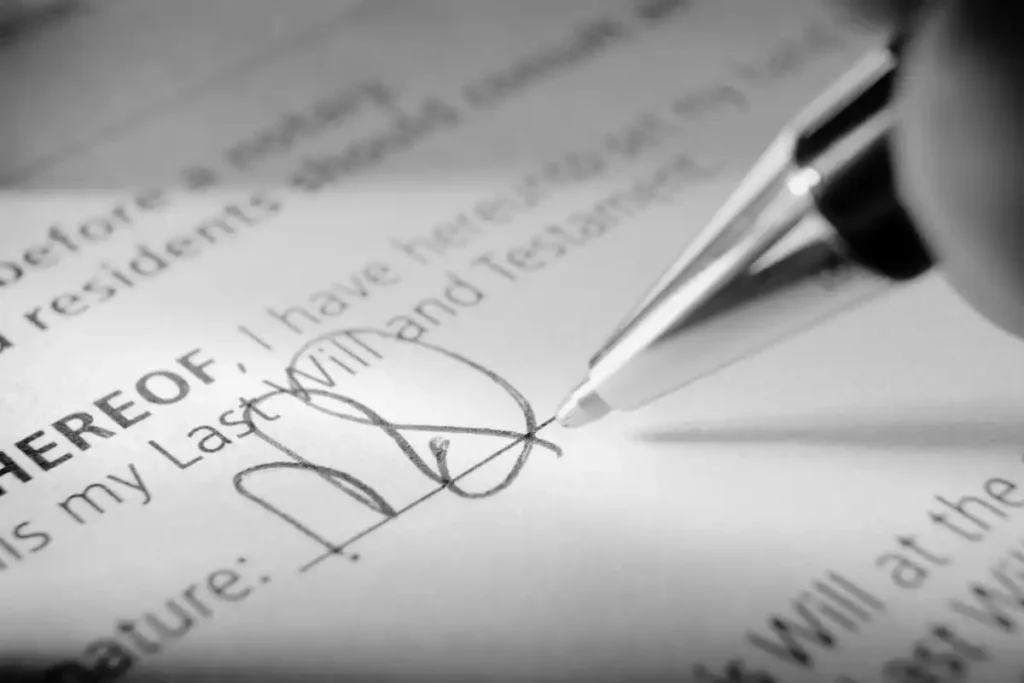 Drafting and signing a will in Wilmington with Leger Law